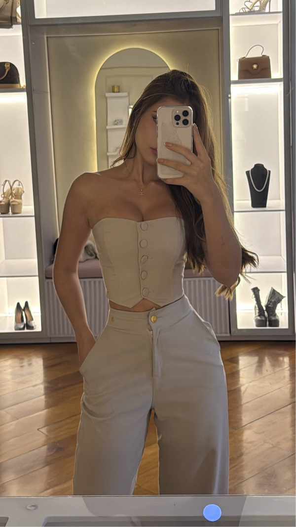 Chaleco Harmony Nude